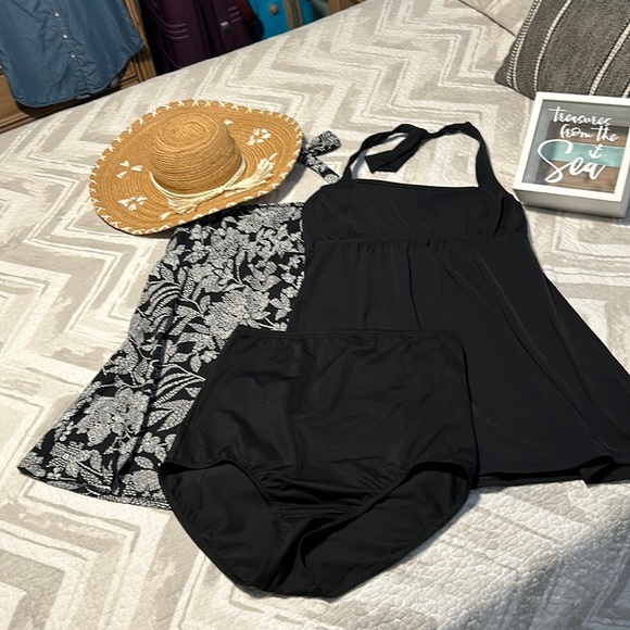 Lands' End Swim Lands End Swimsuit Swim Dress Bottom Bundle 214